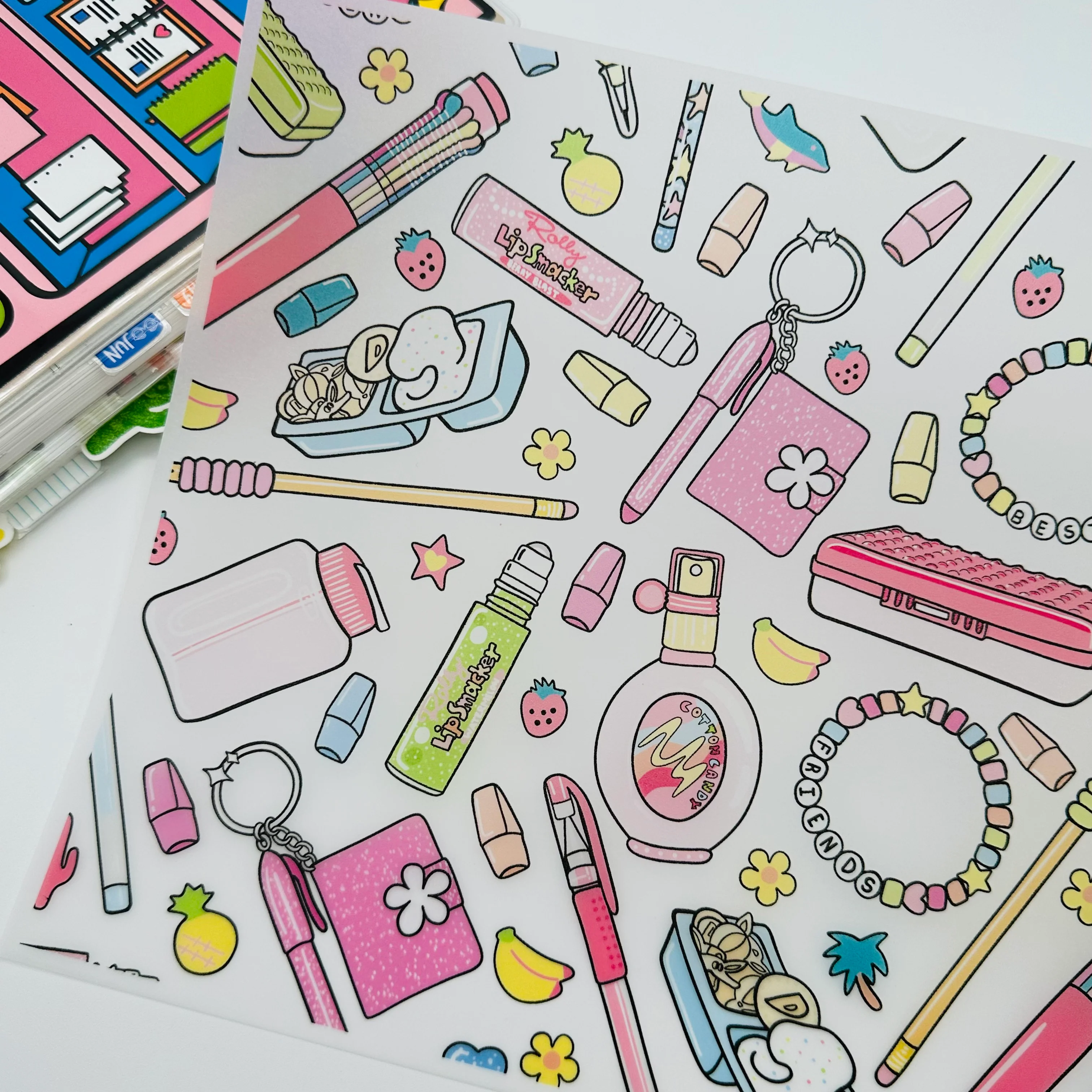 90's Stuff Vellum Pocket Dashboard - Image 4
