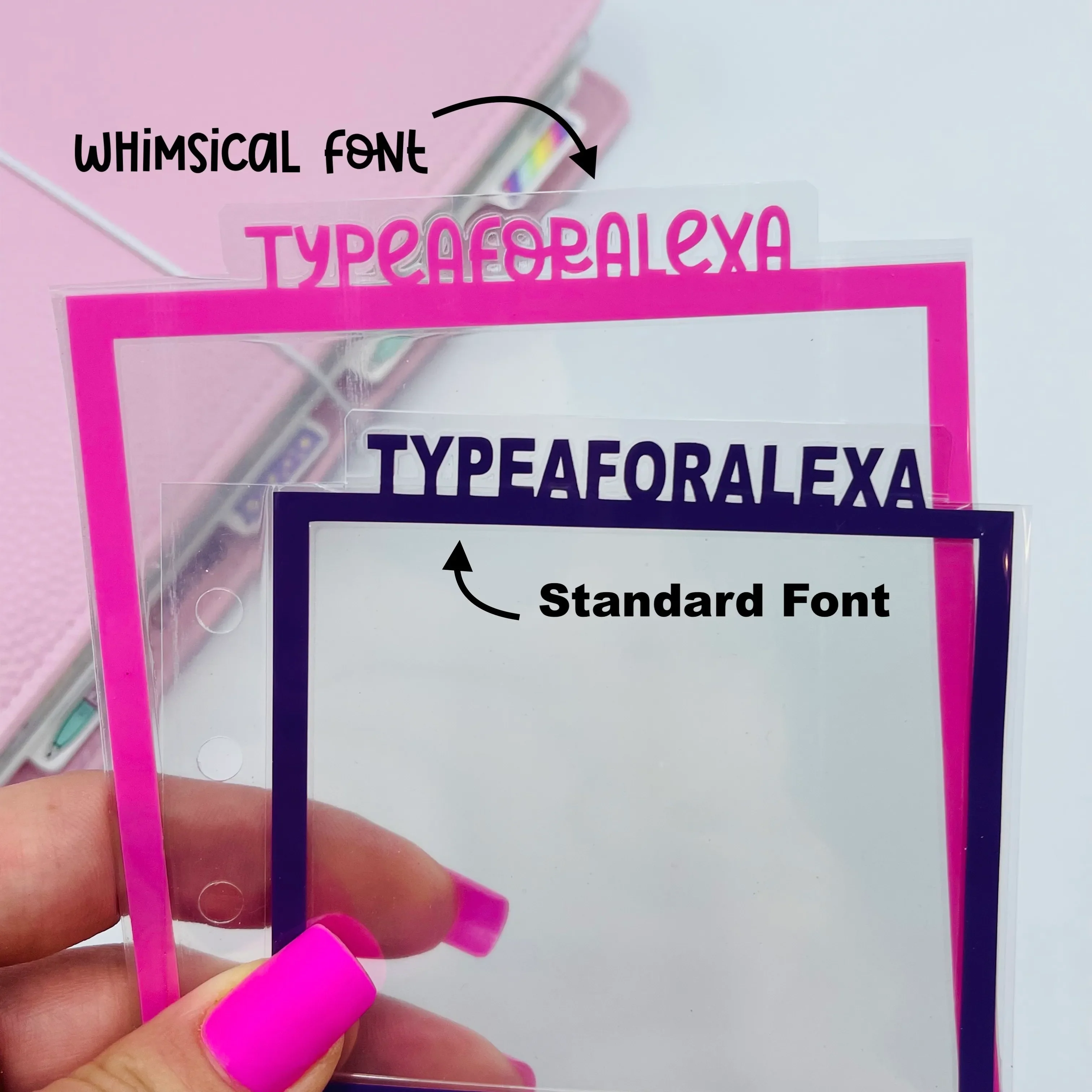 Notebook Paper Dividers - SIDE TABS - Image 3